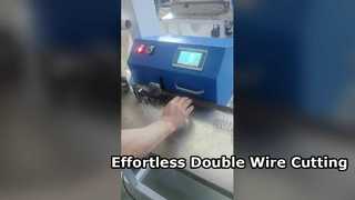 SDCM-500 ডাবল ওয়্যার স্পুল কাটার মেশিন