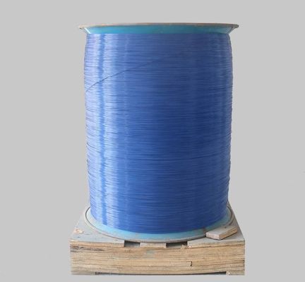 0.9mm 1.0mm Nylon Coated Raw Material Loop binding wire , Nanbo Book Wire Binding
