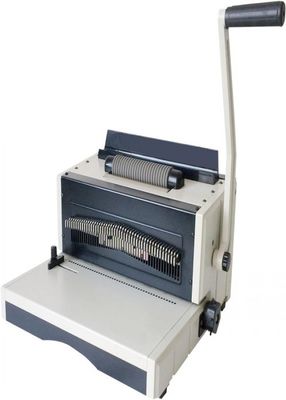 Dia4mm Hole PVC Coil Punching Binding Machine With Handle