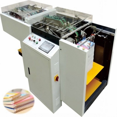 420x380MM Automatic Notebook 2mm Wire O Punching Equipment