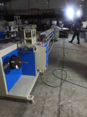 পিএফই-৪০ পিভিসি প্লাস্টিক ফিলামেন্ট এক্সট্রুডার মেশিন প্লাস্টিক স্পাইরাল কয়েল ফিলামেন্ট এক্সট্রুডিং মেশিন সরঞ্জাম